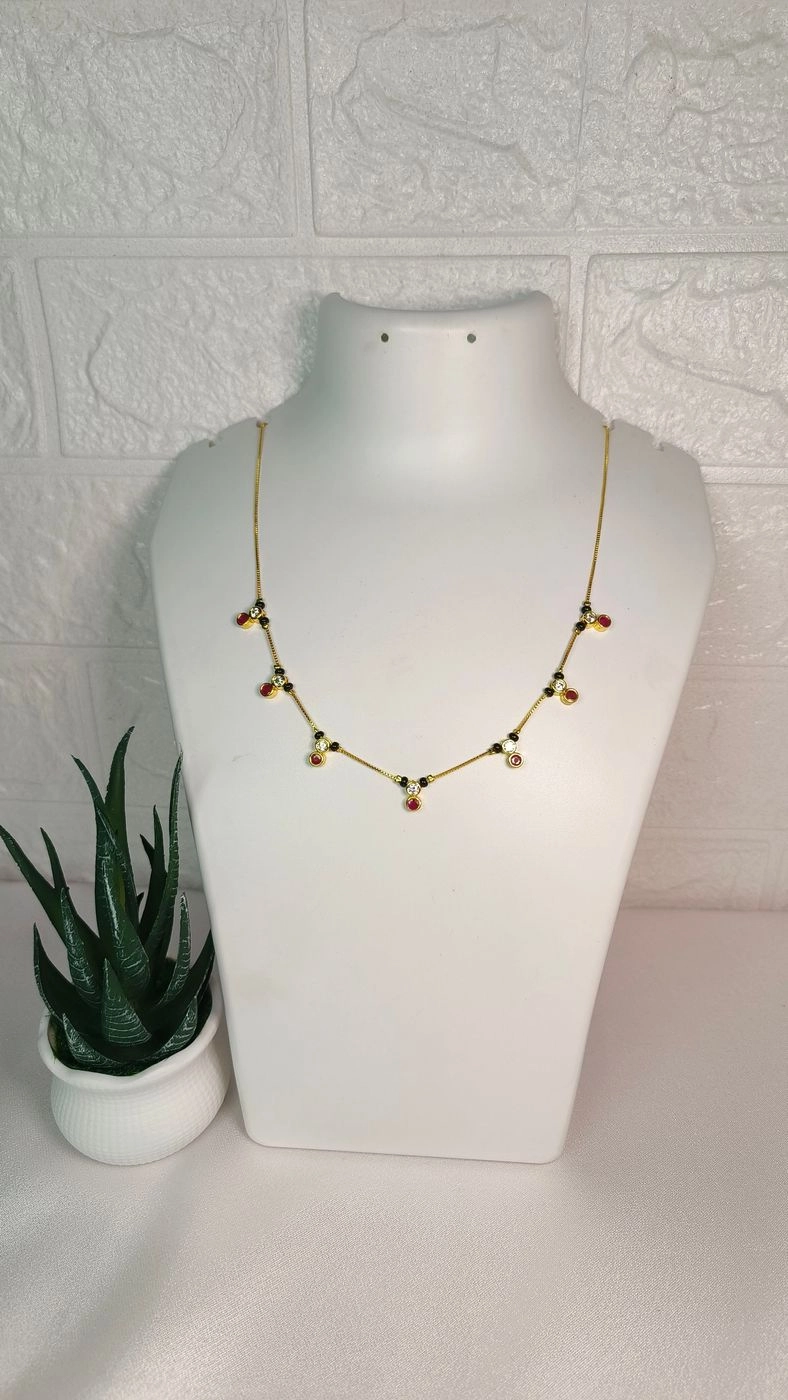 Multi colour Mangalsutra 1