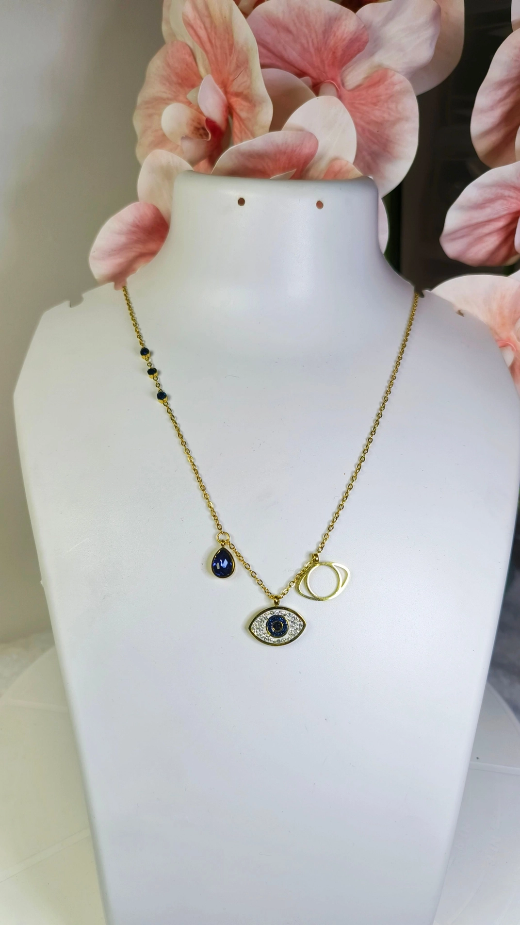 Evil eye necklace