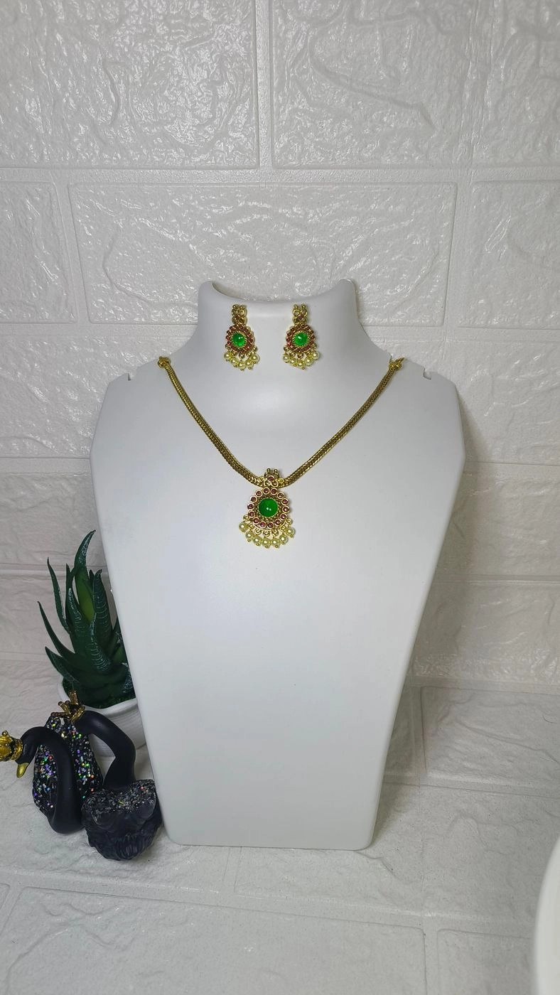 Simple Attagai Necklace set 2