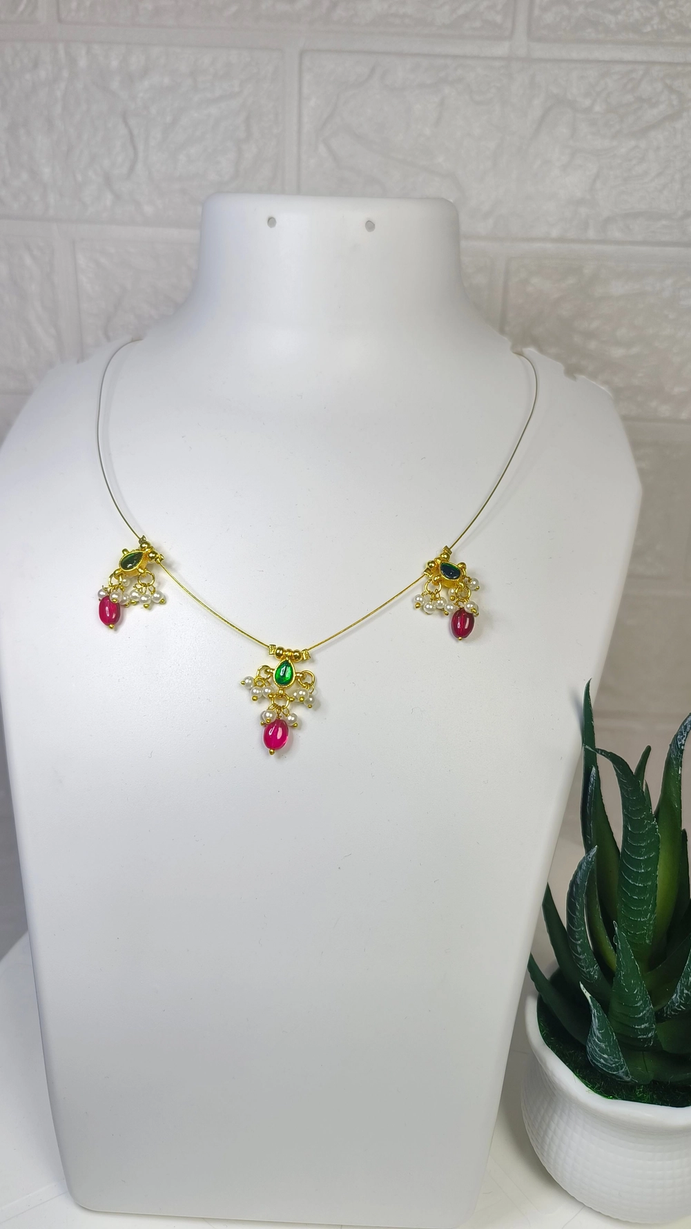 Multi pendant invisible chain 2