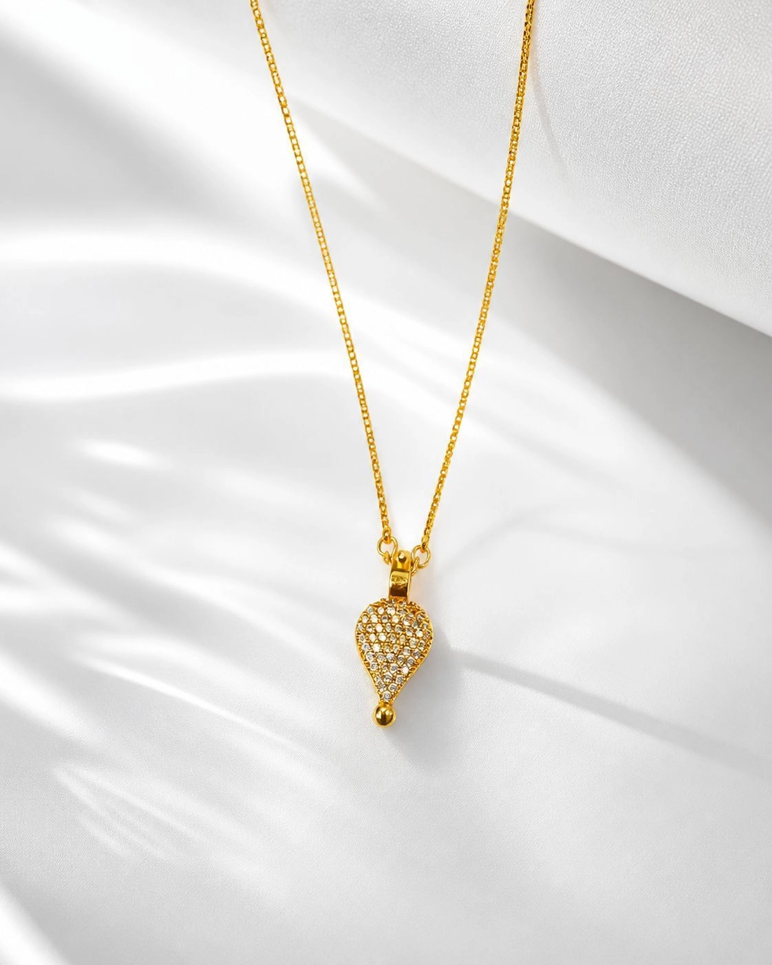 Diamond thali with box chain 1