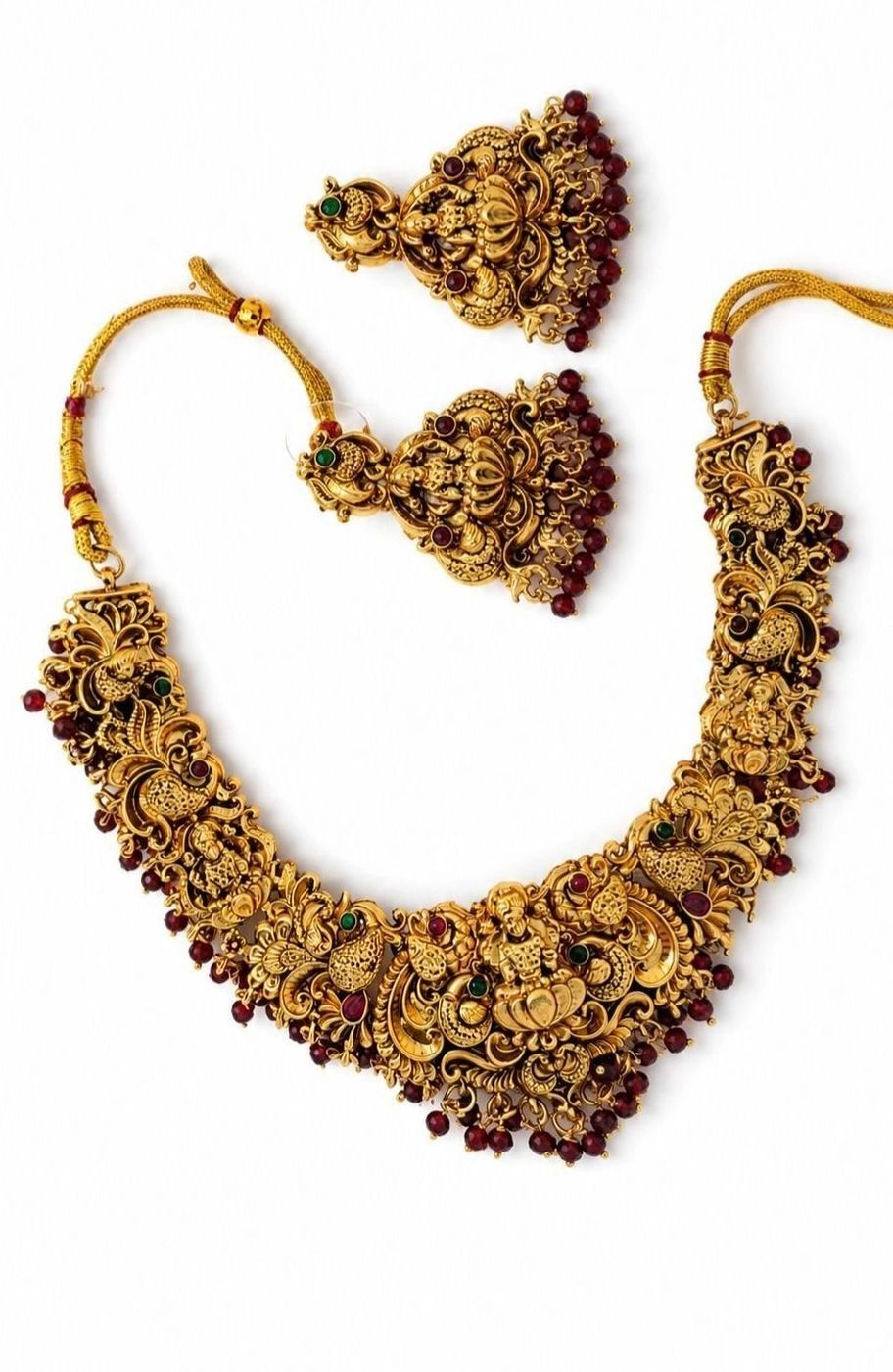 Bridal Lakshmi necklace set