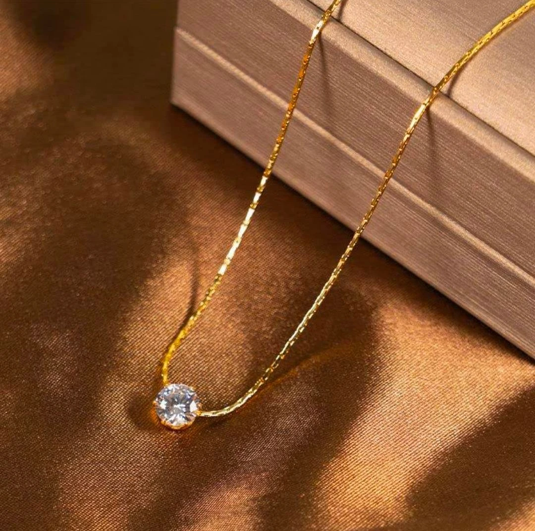 Single stone fancy chain 2