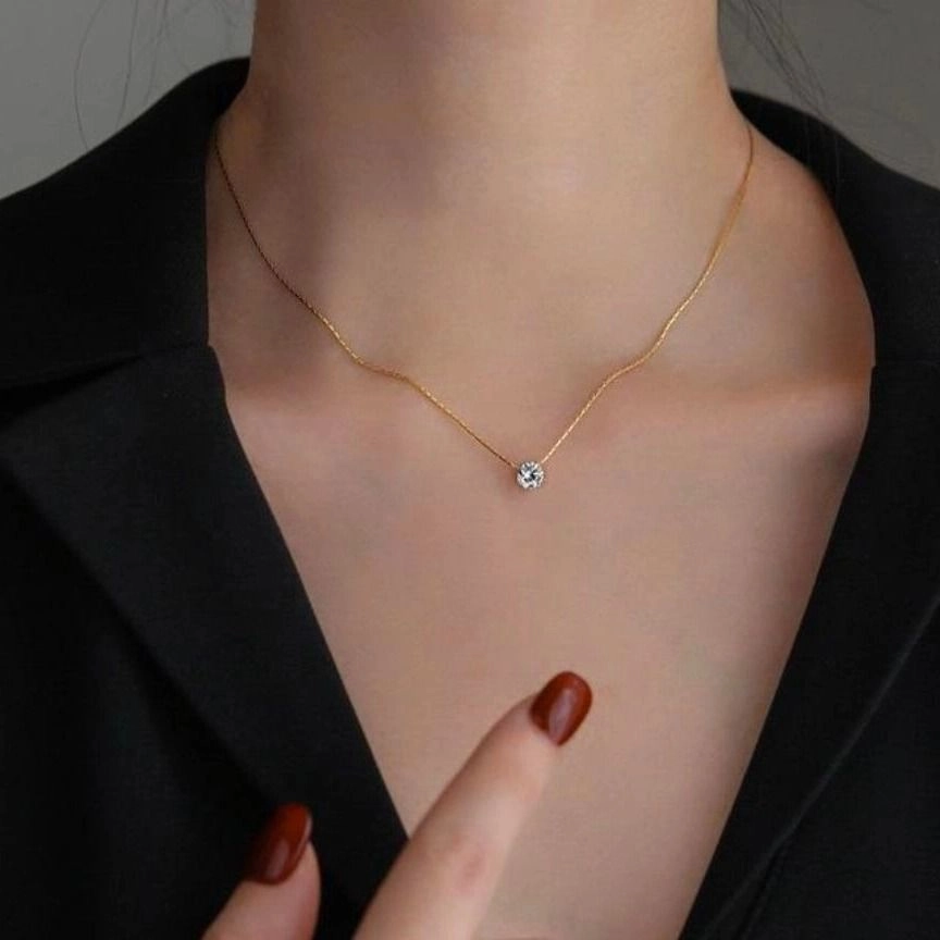 Single stone fancy chain 3