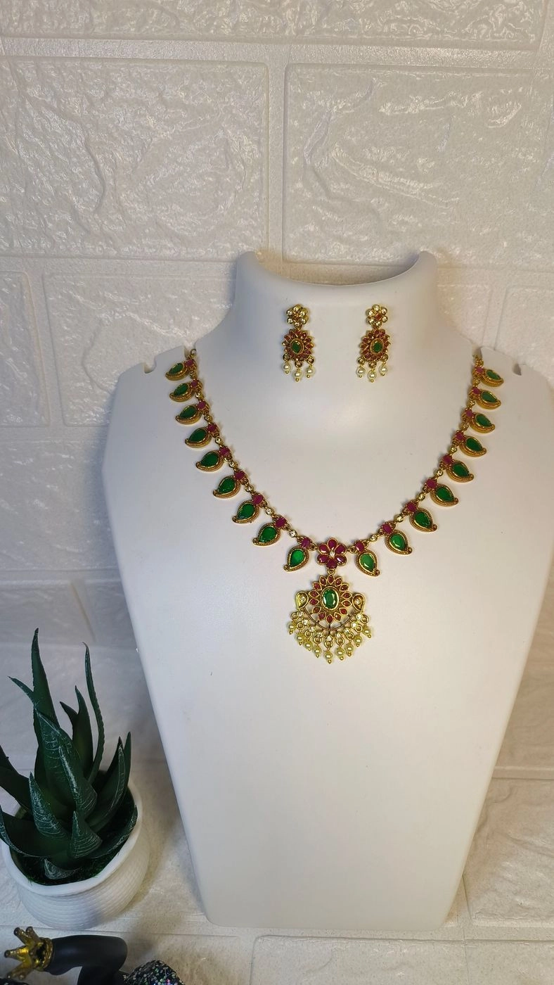 Palakka Necklace set 2