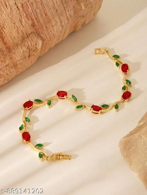 Ruby & Emerald Tulip Crystal
Bracelet 3