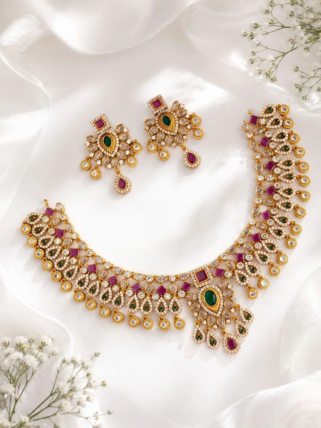 Bridal necklace set
