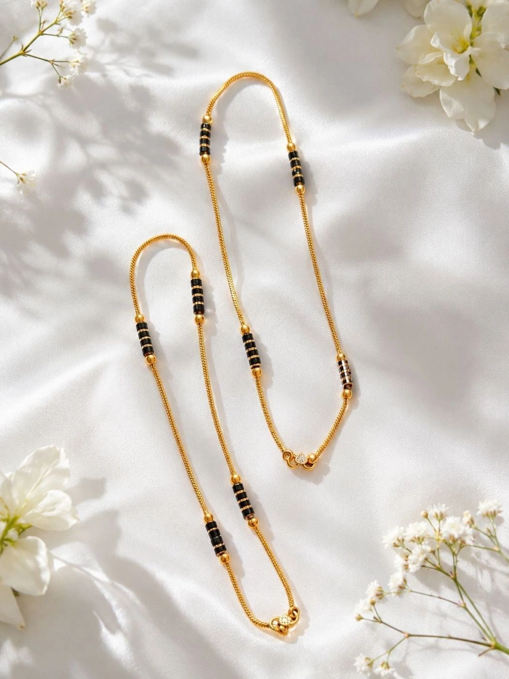 Black beads anklet 3
