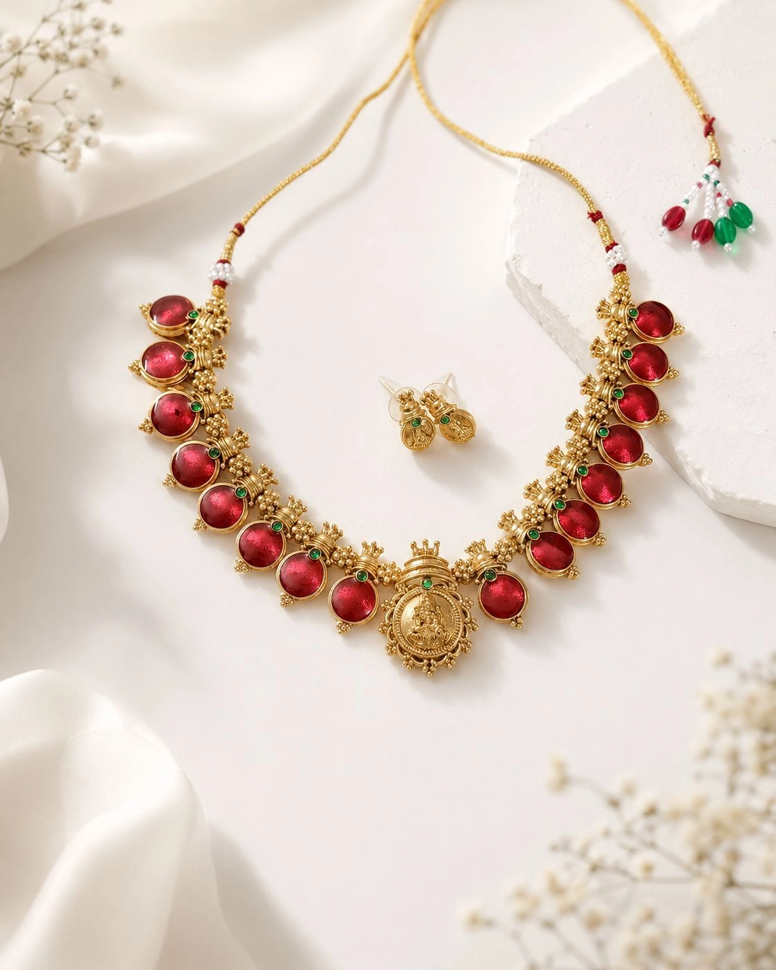 Lakshmi Palakka Necklace set