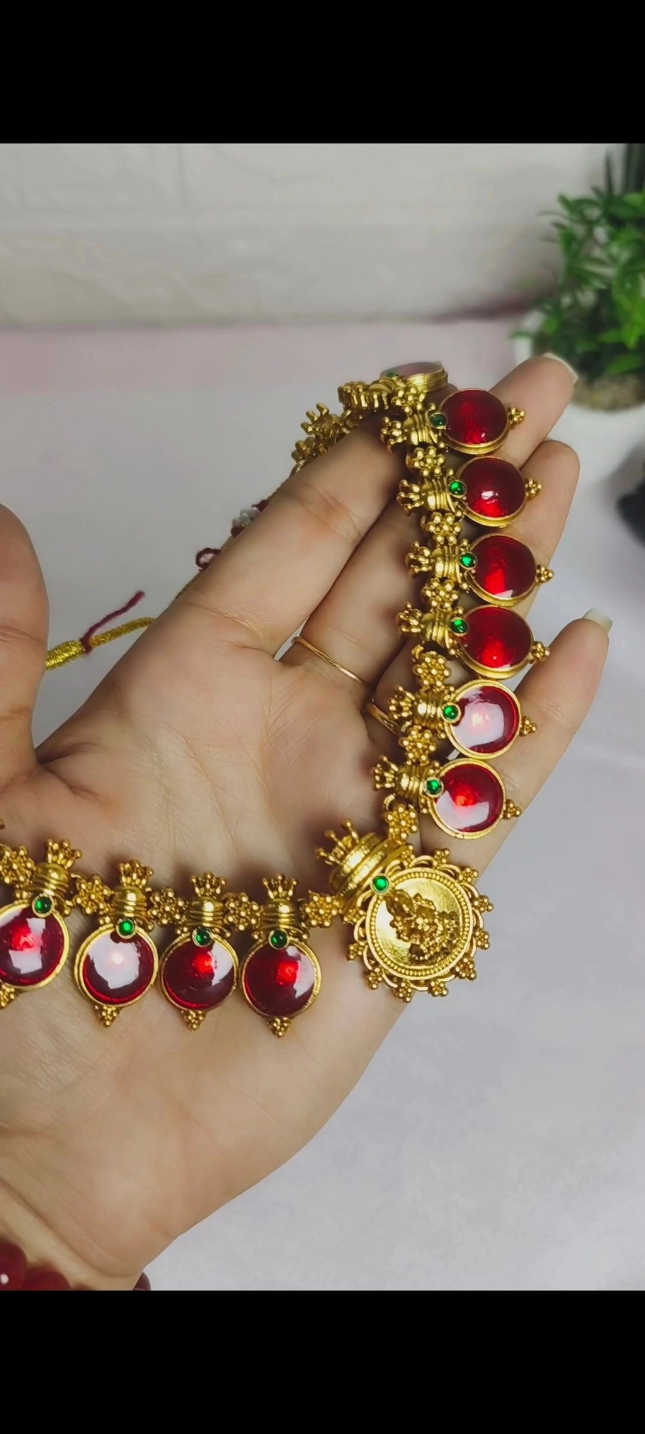 Lakshmi Palakka Necklace set