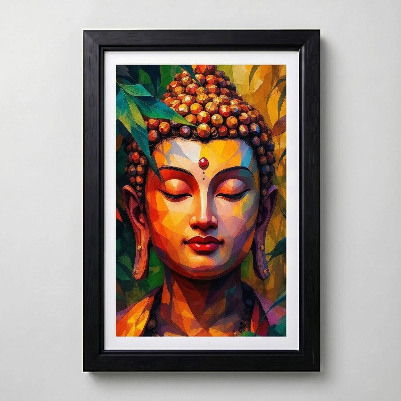 Geometric Buddha Edition 18x12
