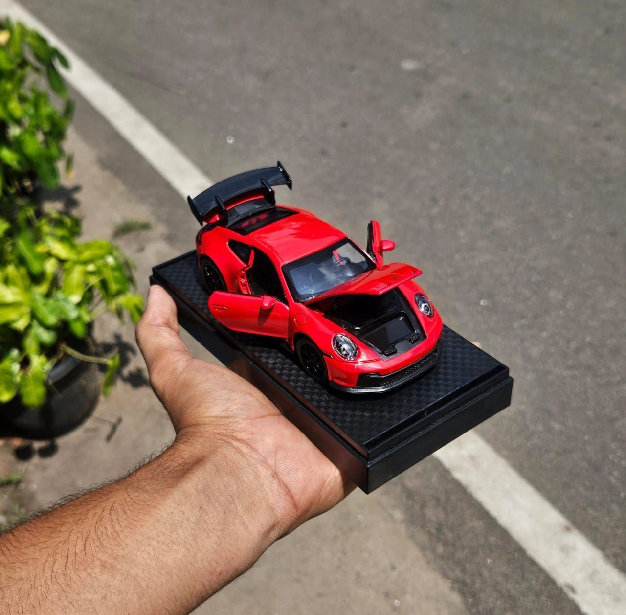Porsche 911 GT3 RS Red 1:32 Premium Scale Metal Diecast Car 4