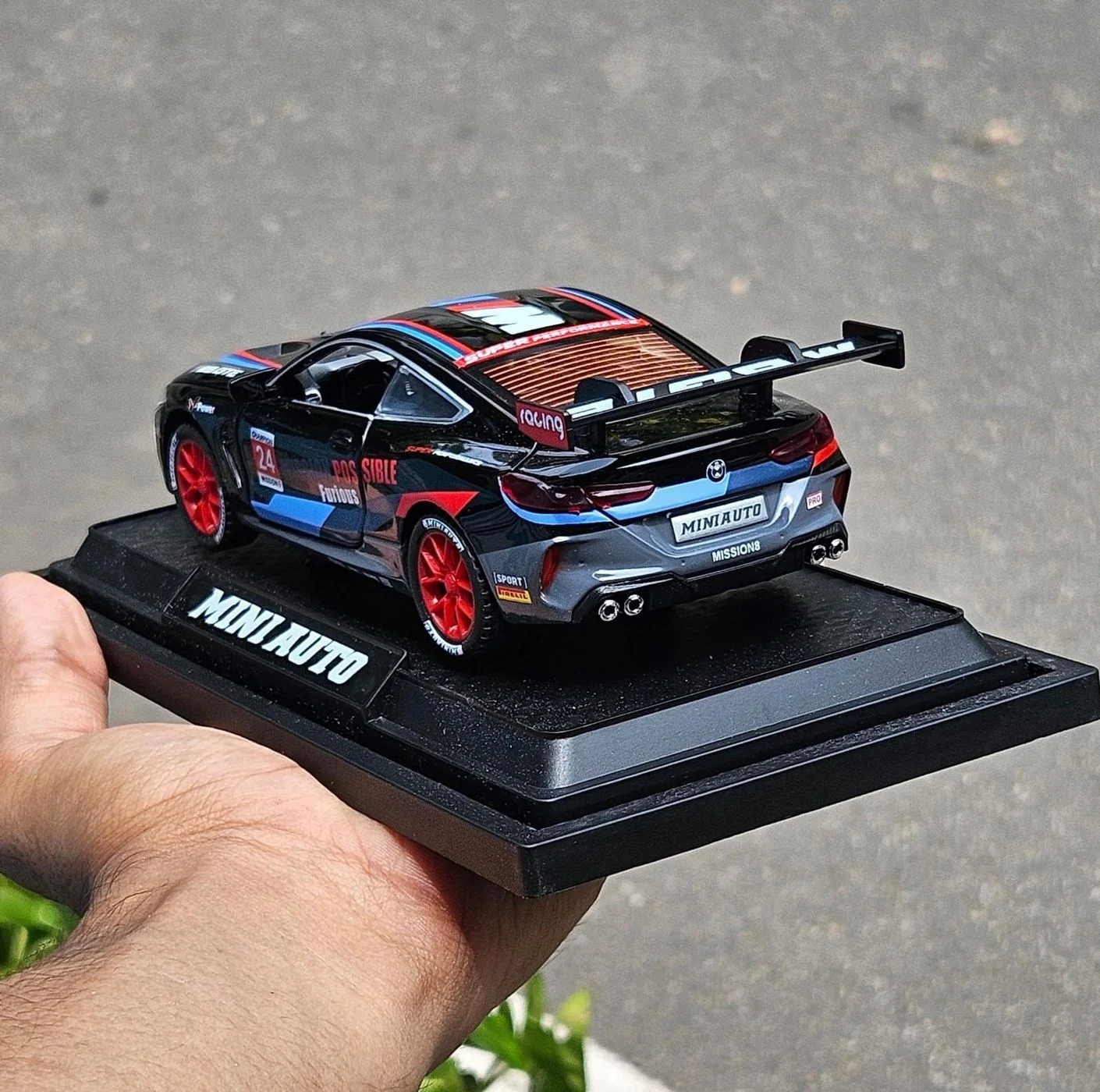 Bmw M8 Sports Edition Black 1:32 Premium Scale Metal Diecast Car 5