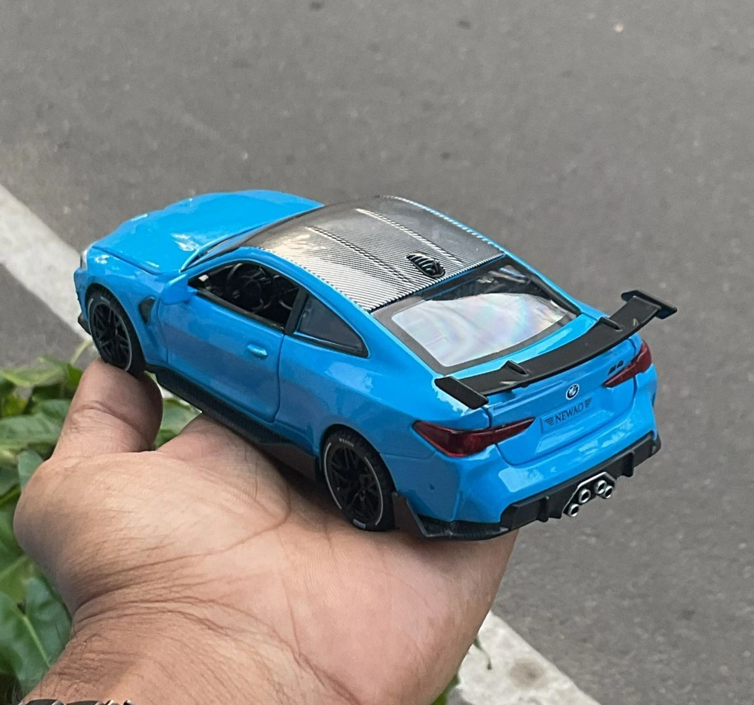 Bmw M4 Blue 1:32 Premium Scale Metal Diecast Car 3
