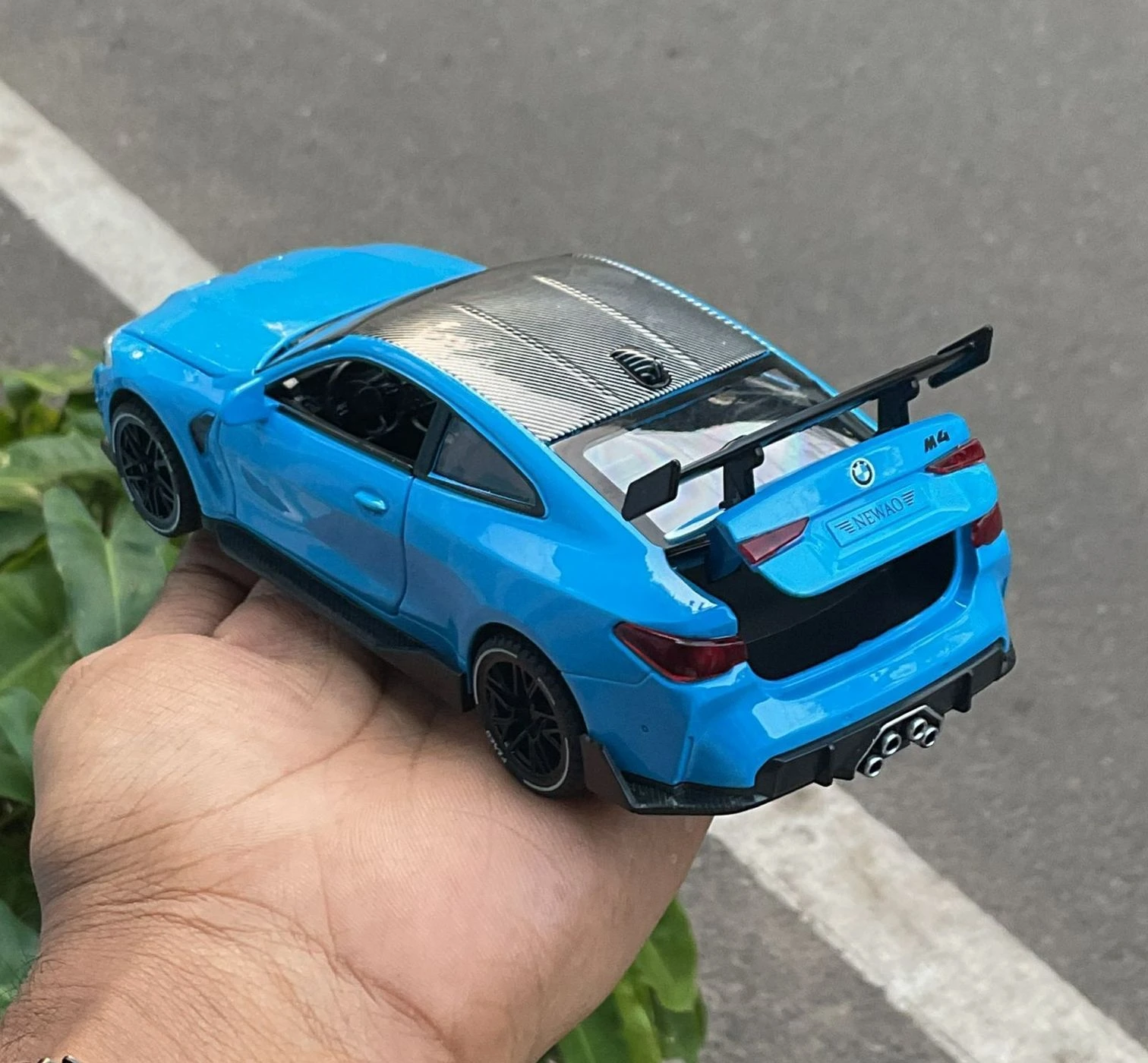 Bmw M4 Blue 1:32 Premium Scale Metal Diecast Car 5