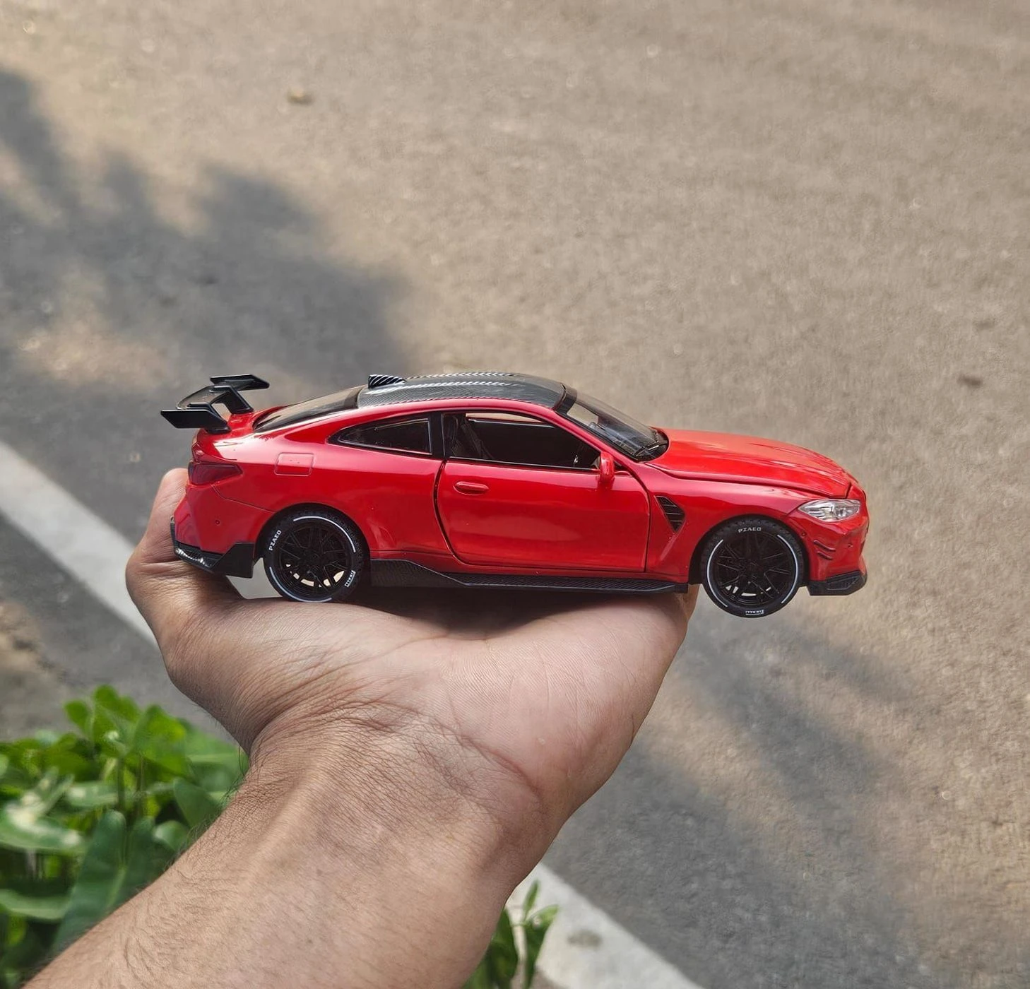 Bmw M4 Red 1:32 Premium Scale Metal Diecast Car 2