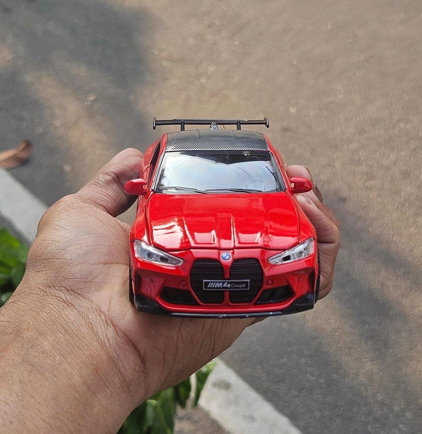 Bmw M4 Red 1:32 Premium Scale Metal Diecast Car 5