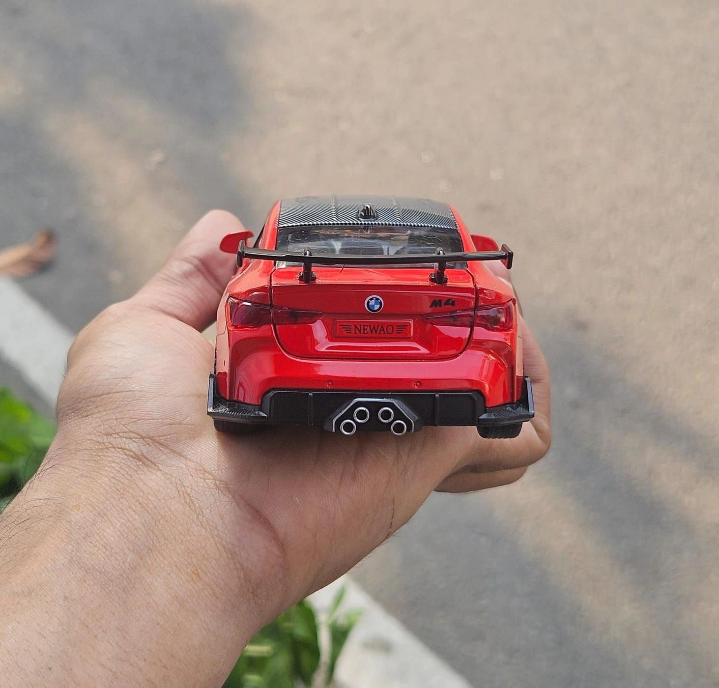 Bmw M4 Red 1:32 Premium Scale Metal Diecast Car 6