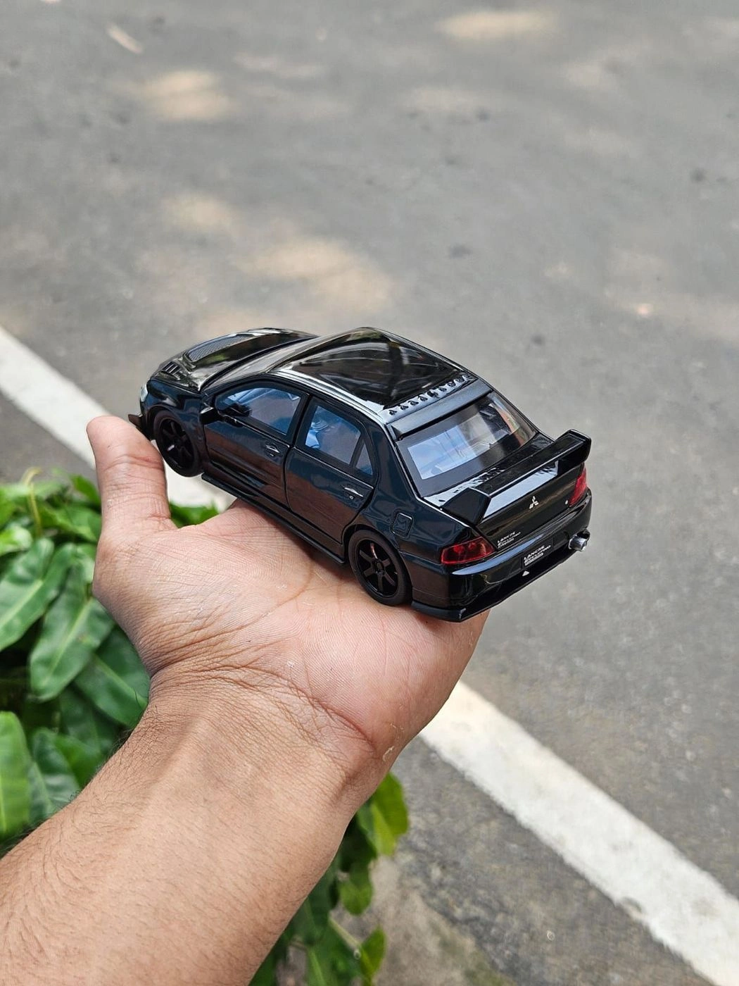 Lancer Evolution 1:32 Premium Scale Metal Diecast Car Black 3