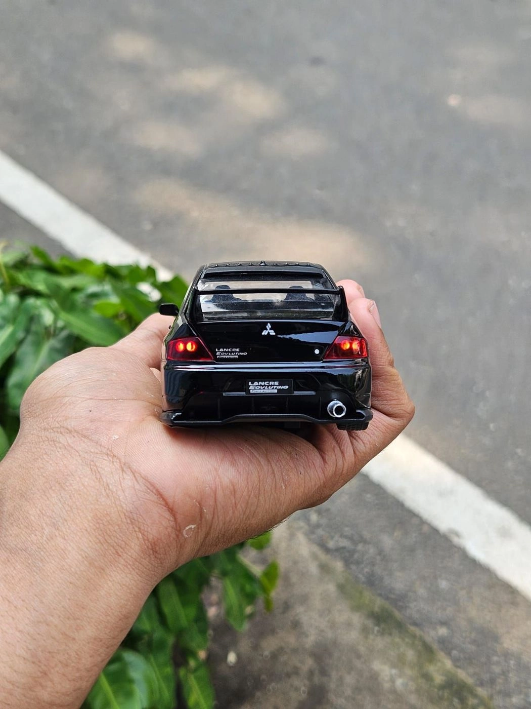Lancer Evolution 1:32 Premium Scale Metal Diecast Car Black 6