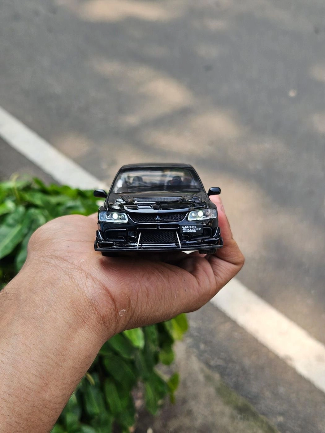Lancer Evolution 1:32 Premium Scale Metal Diecast Car Black 7