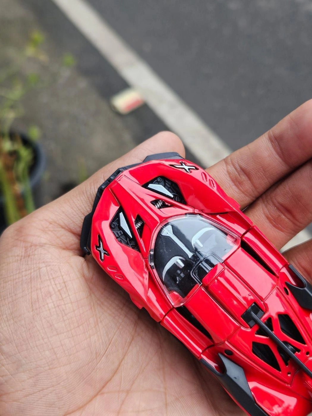 Bugatti Bolide 1:43 Diecast Metal Car Red 4