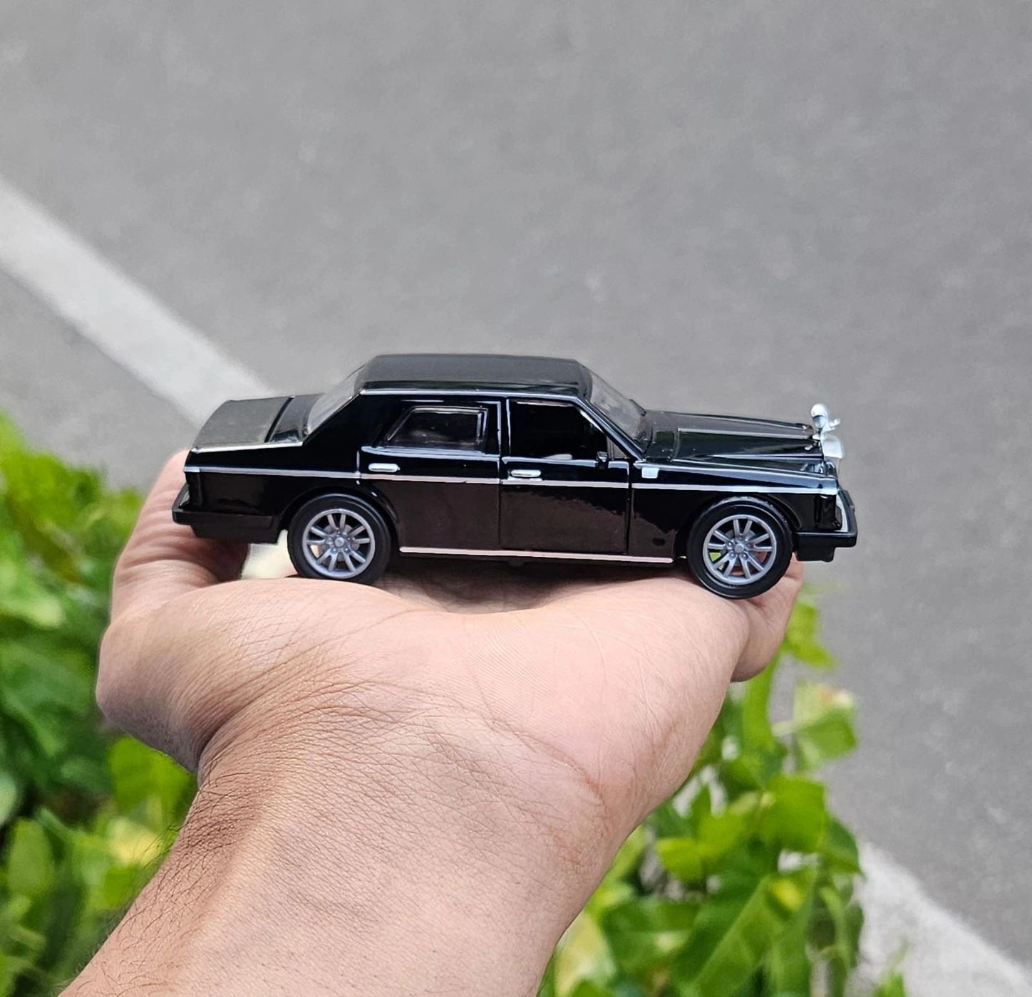 1994 Rolls Royce Silver Spur III Metal Diecast 1:36 Scale Vintage Car Black 2