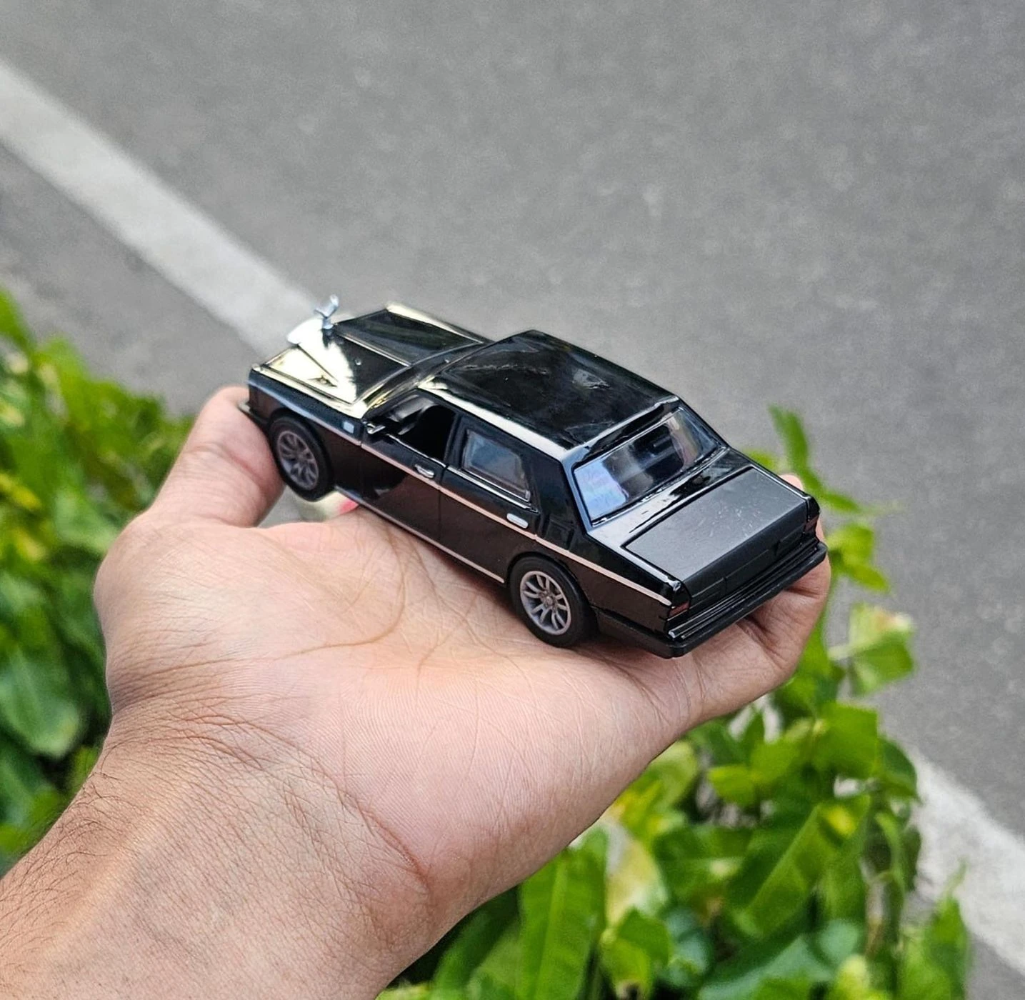 1994 Rolls Royce Silver Spur III Metal Diecast 1:36 Scale Vintage Car Black 3