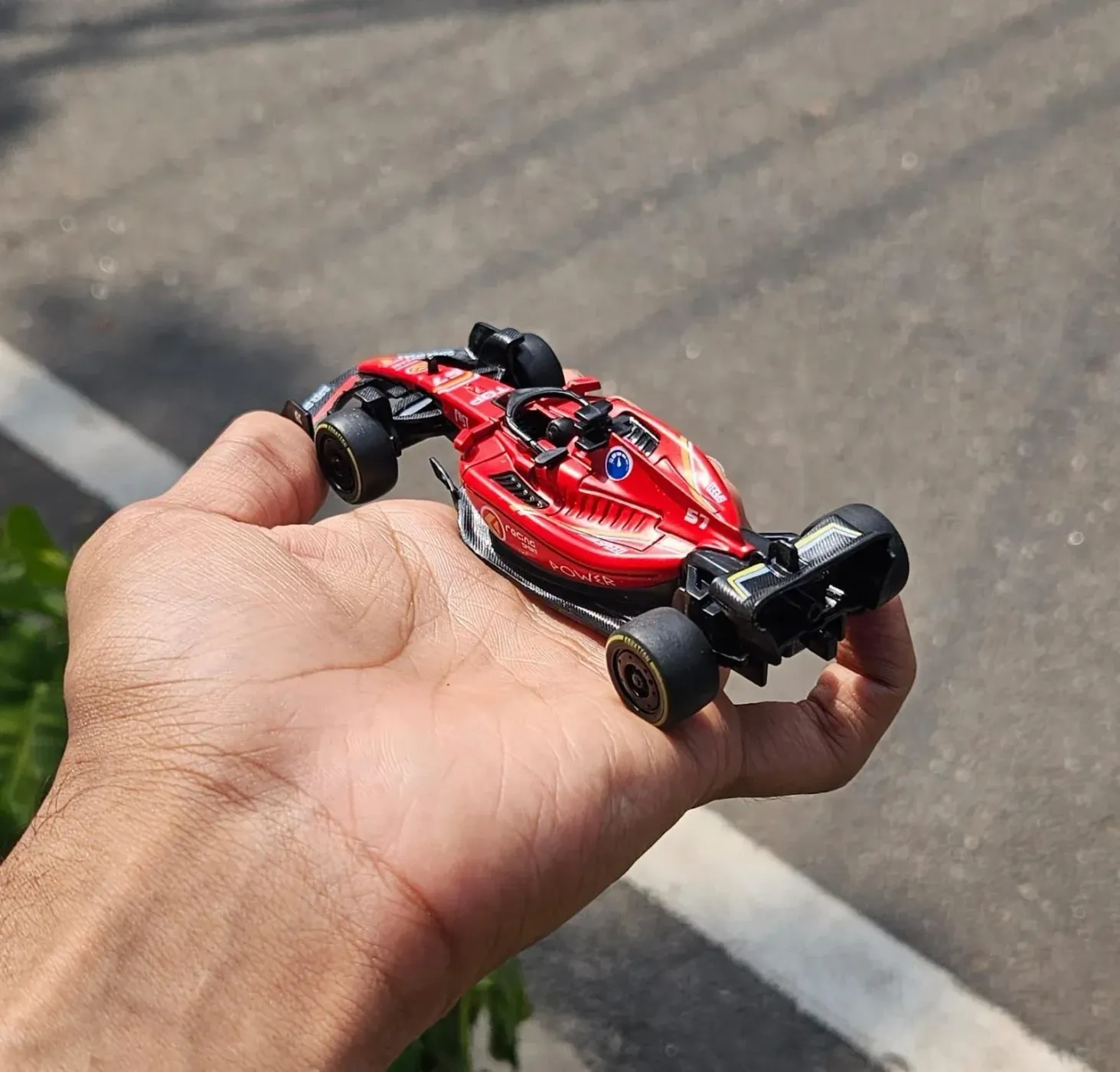 F1 Diecast Metal Car 1:36 Scale Ferrari Red 3