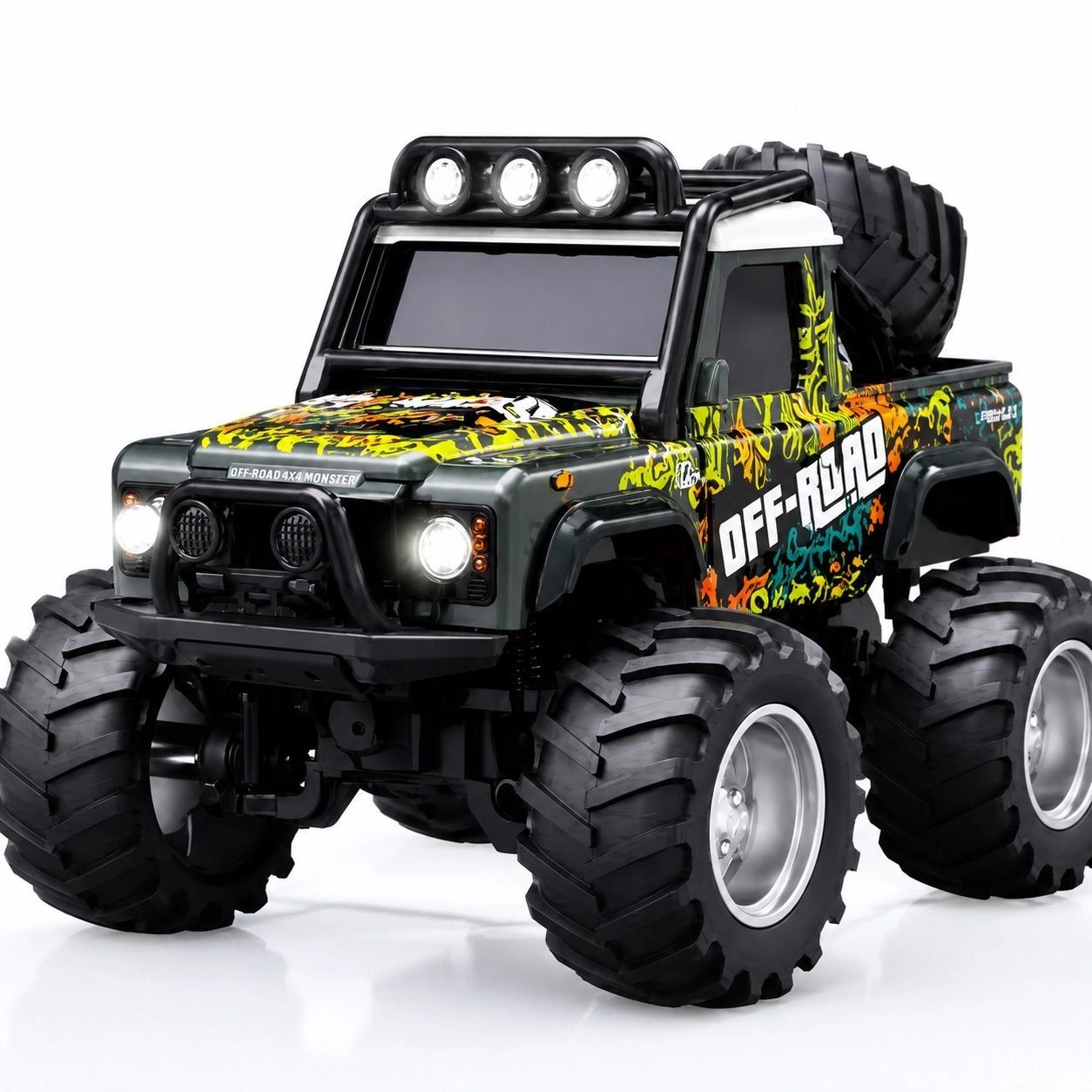 Trasped HG4-477 Monster Truck MINI RC 2.4GHz App Control / BLACK