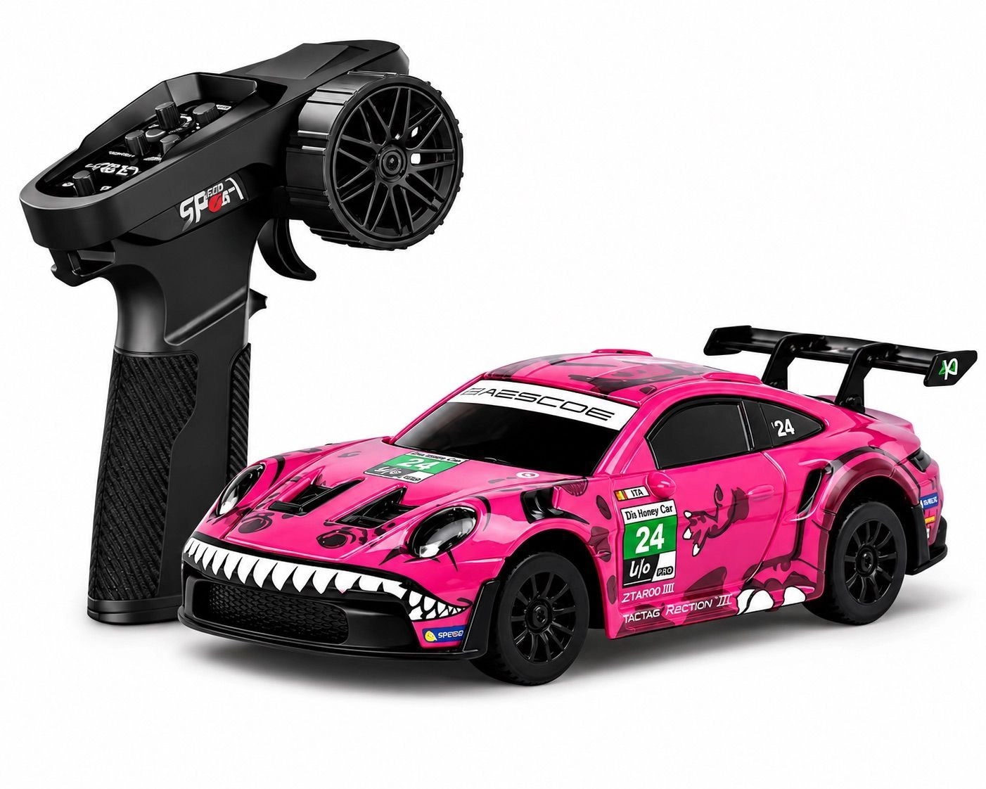 Hstar D43-01Q13 1:43 Roxy Porsche 911 4WD RC drift car