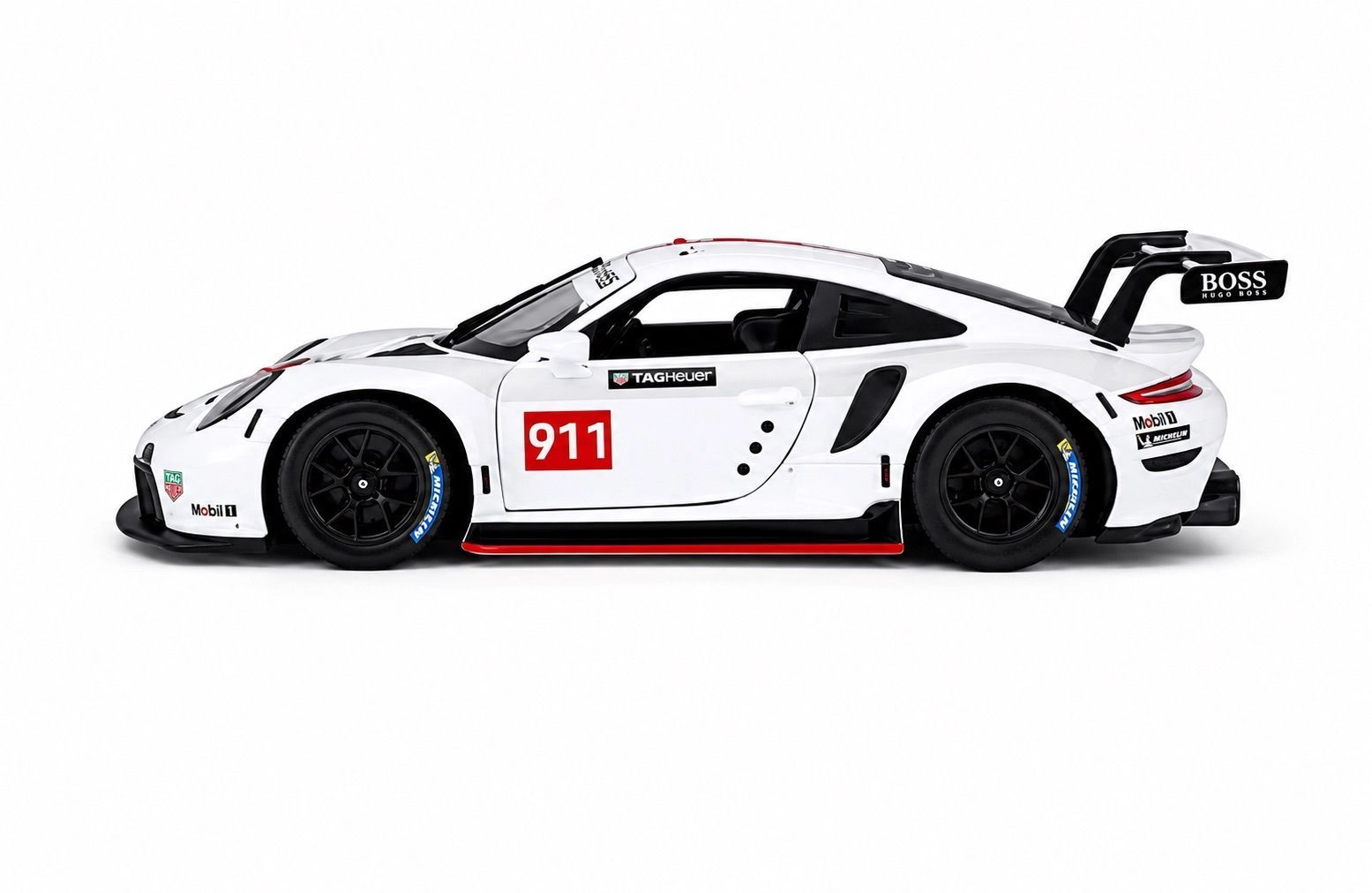 Porsche 911 RSR Red Racing Edition - 1:32 Scale Diecast Model Car - Collector’s Item LMI14038 2