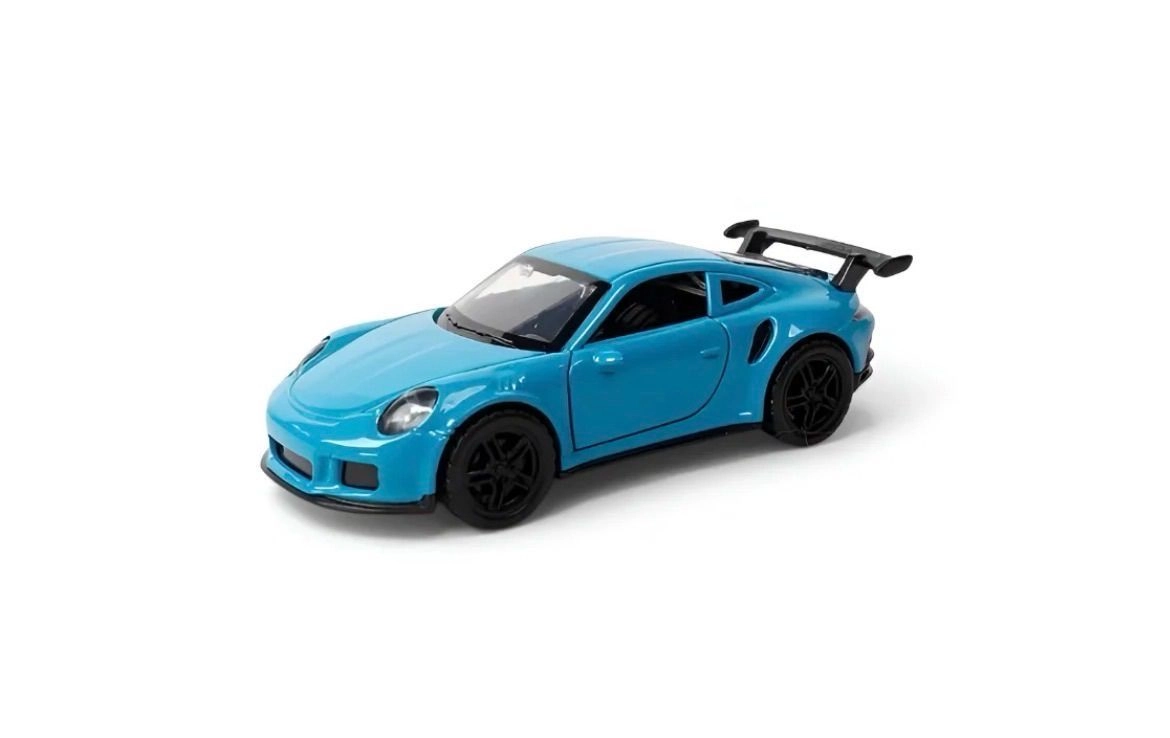 Porsche 911 GT3 RS 1:36 Scale Diecast Car Blue LMI13617. 1