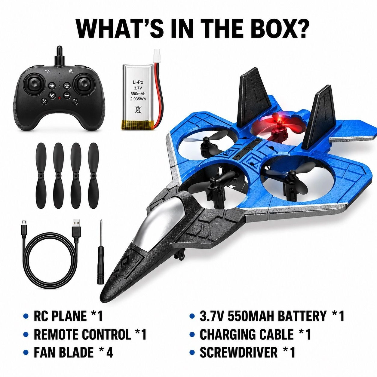 RC FIGHTER JET DRONE