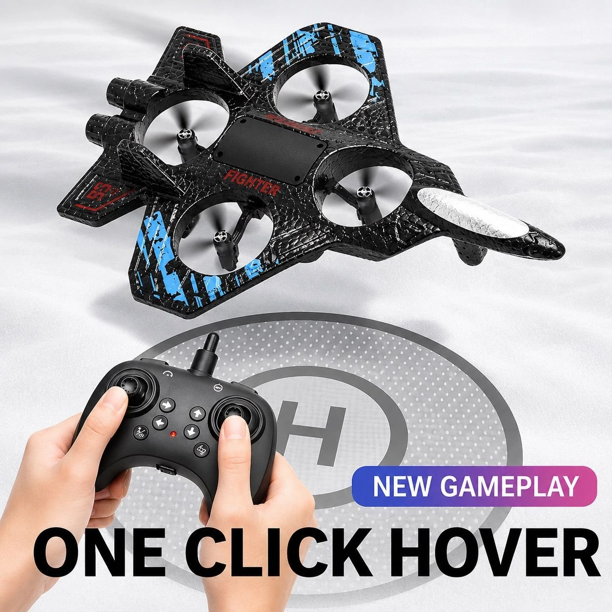 RC FIGHTER JET DRONE