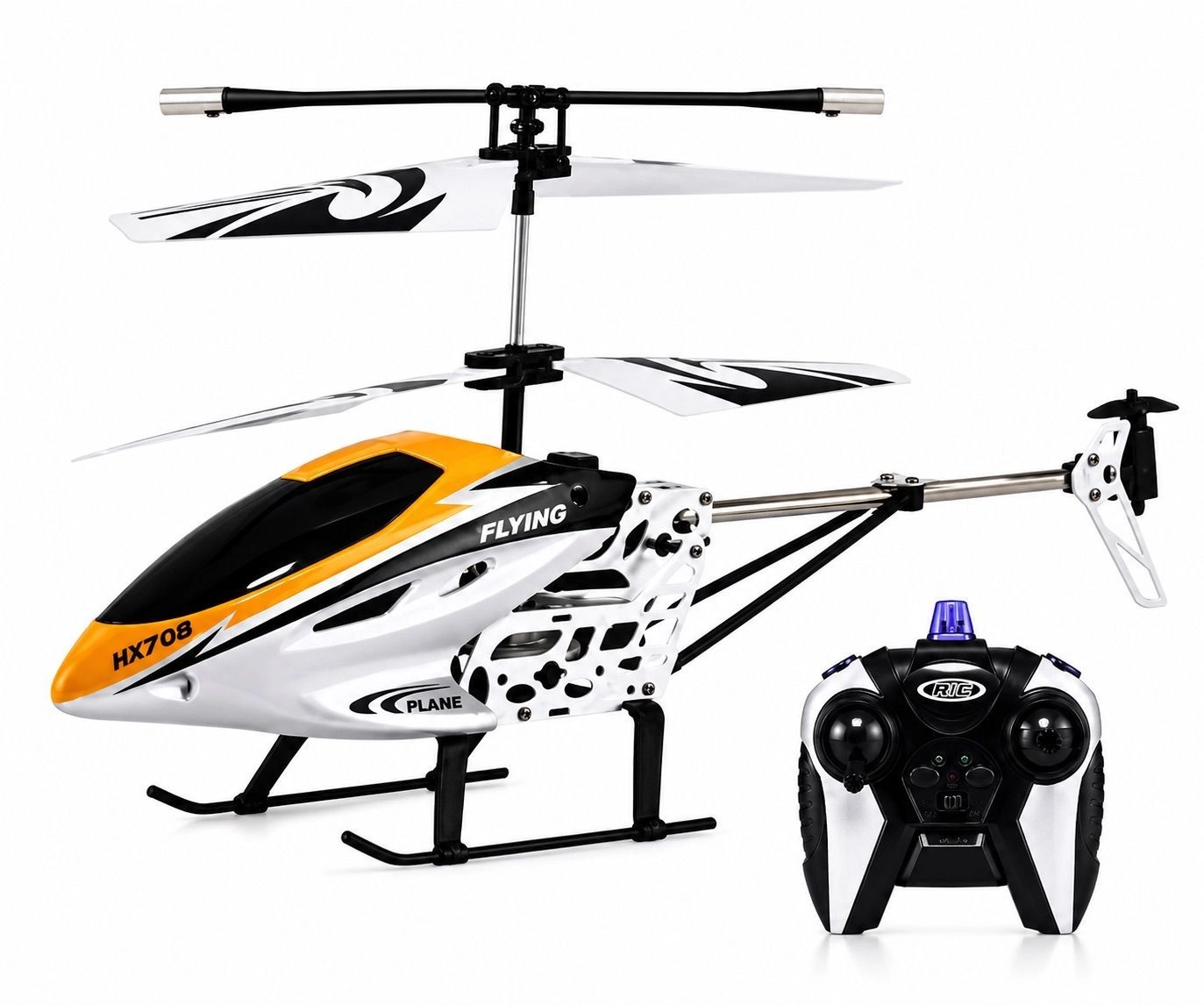 Vmax Hx -708 Remote Control Flying Helicoper with Unbrekeable Blades Chargeable Remote Control Helicopter 3