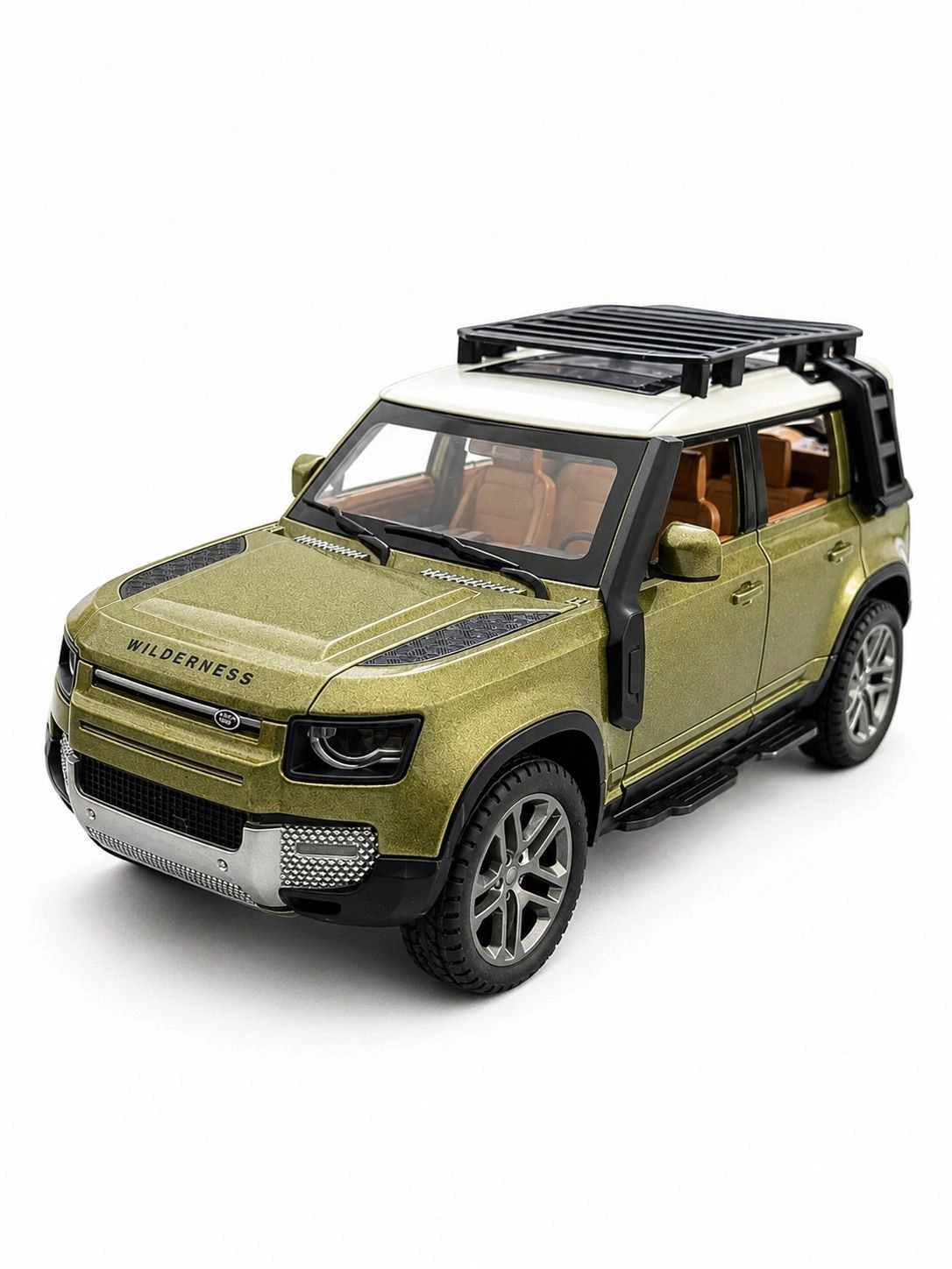 Diecast Metal RC 1/22 Scale Defender Toy Car for Boys, 2WD  Remote Control Jeep with Durable Tires and Long Range Control(Multicolour) 1