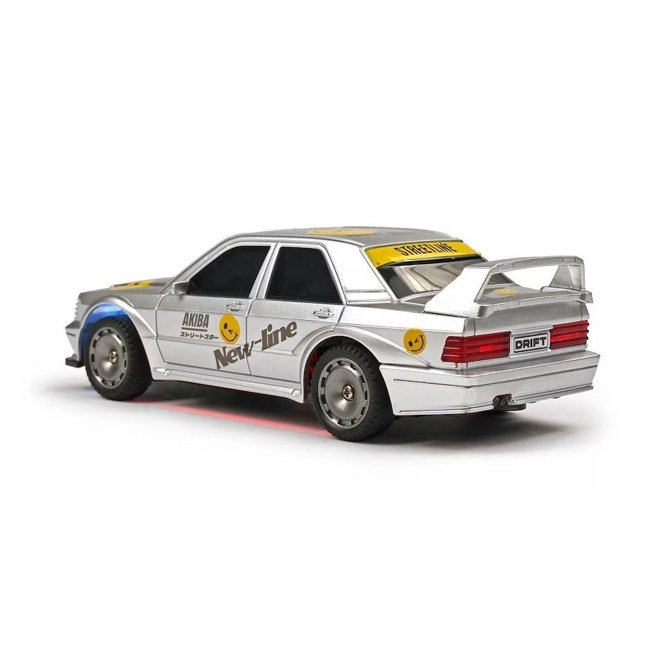 Whoosh 1/43 RC Drift Car - Merc DTM Silver 3