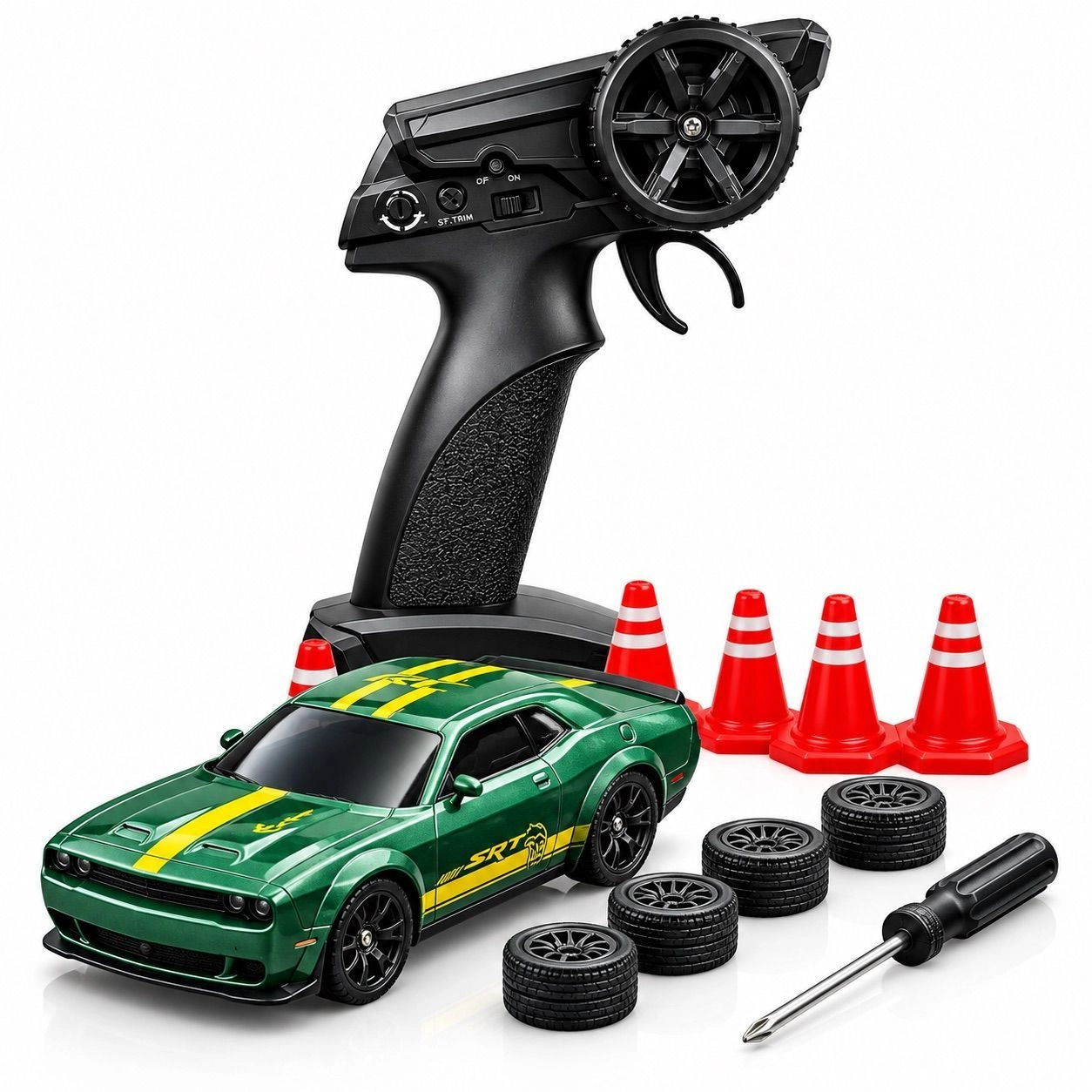 Dodge Challenger 1:43 Drift RC Car 6603 1