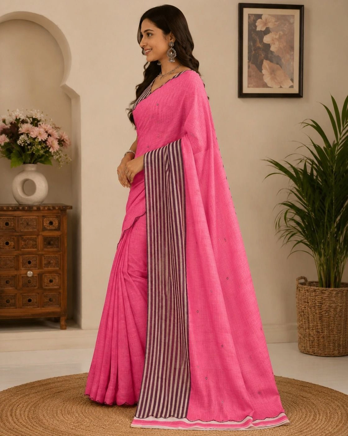MIXED COTTON SAREE 2