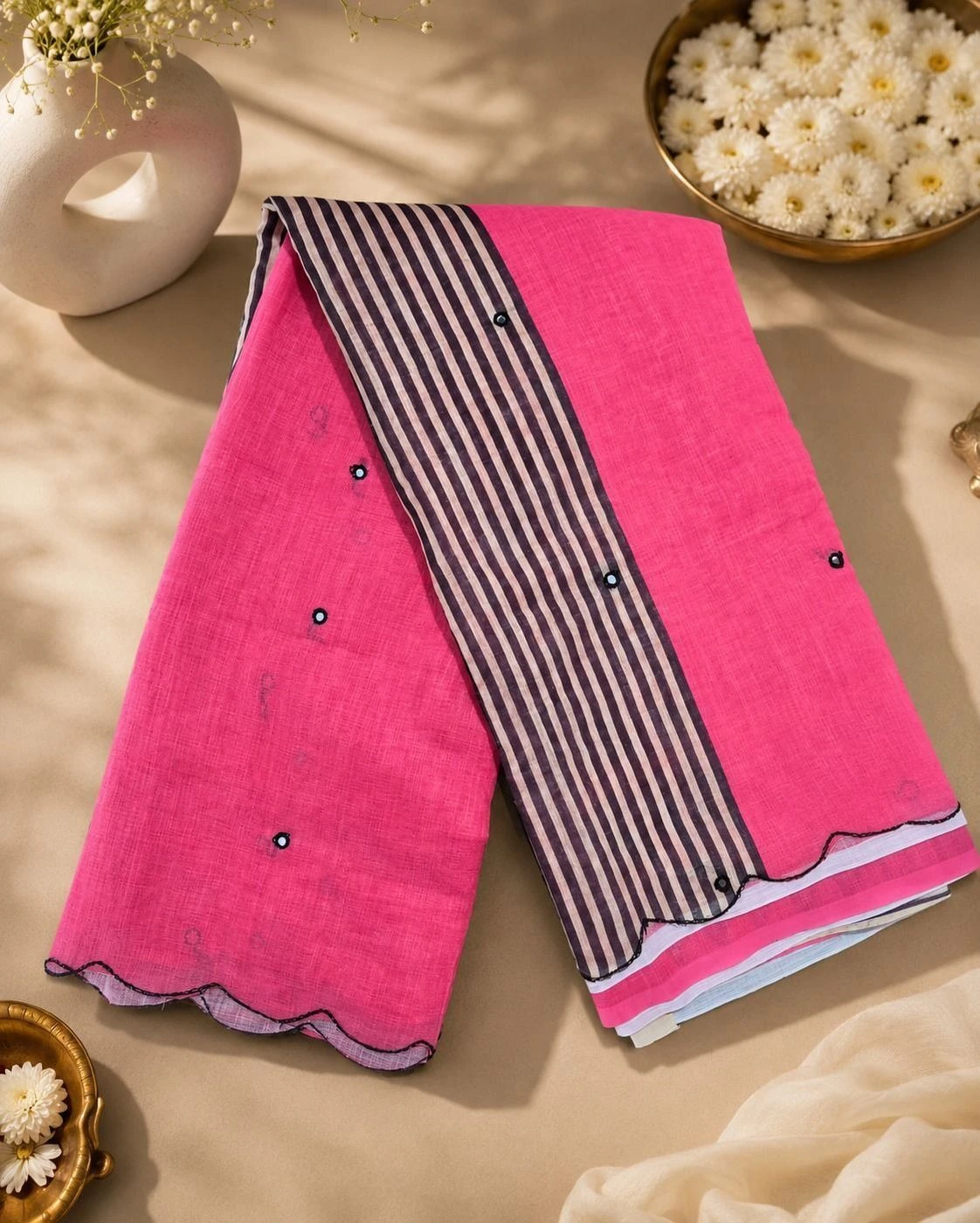MIXED COTTON SAREE 3
