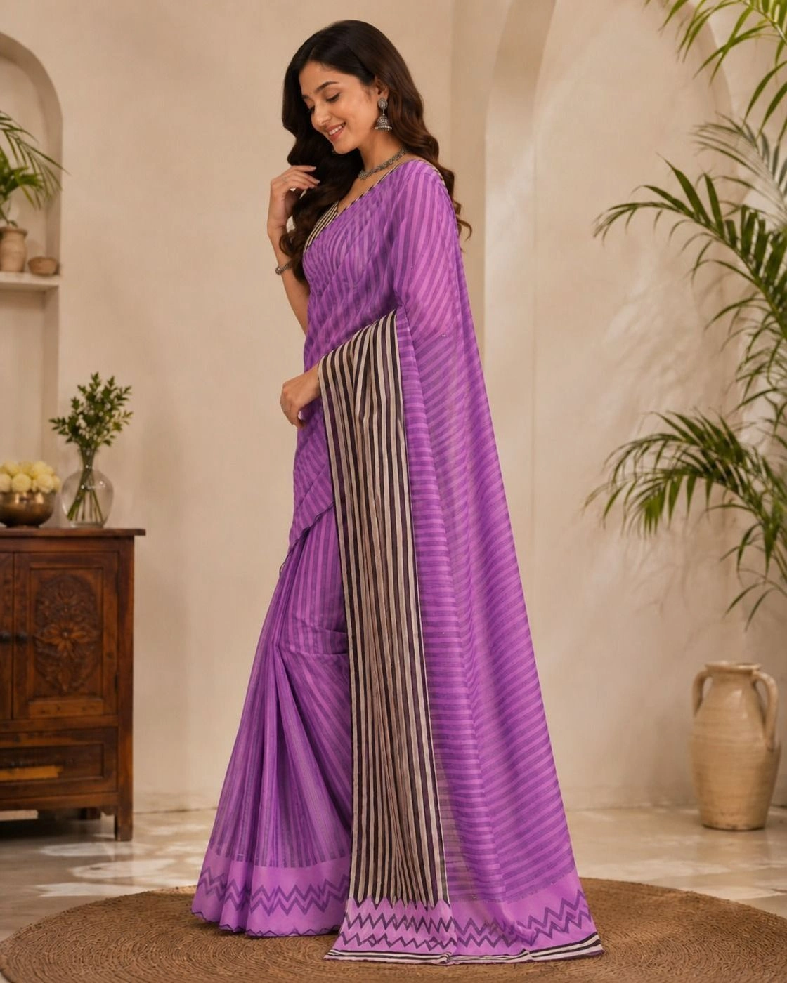 MIXED COTTON SAREE 2