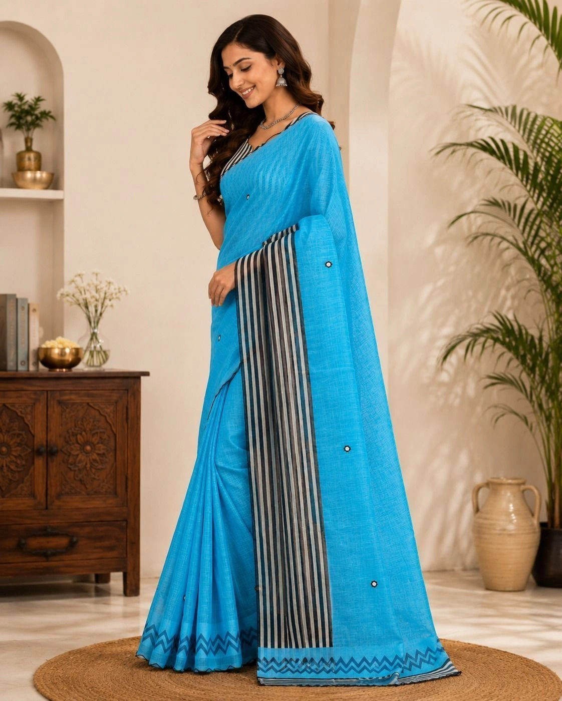 MIXED COTTON SAREE 2