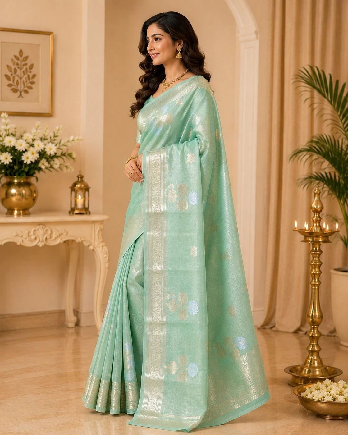 MIXED COTTON SAREE 2