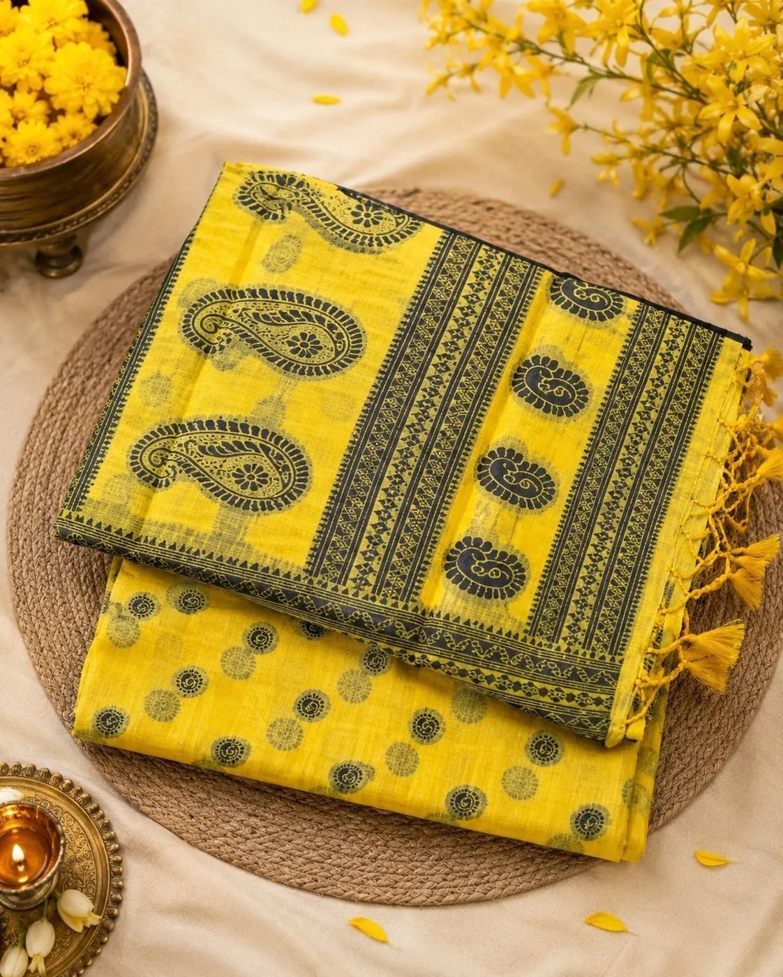 MIXED COTTON SAREE 3