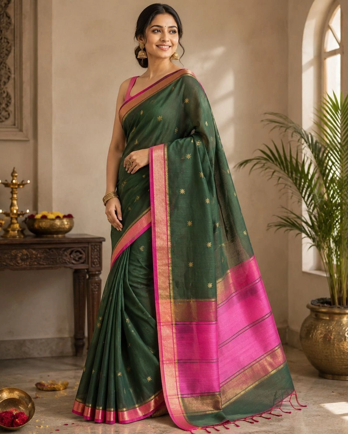 MAHESHWARI COTTON SAREE 2