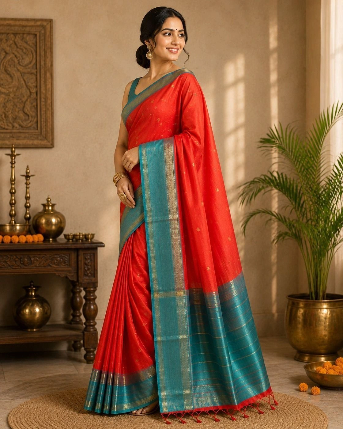 MAHESHWARI COTTON SAREE 2