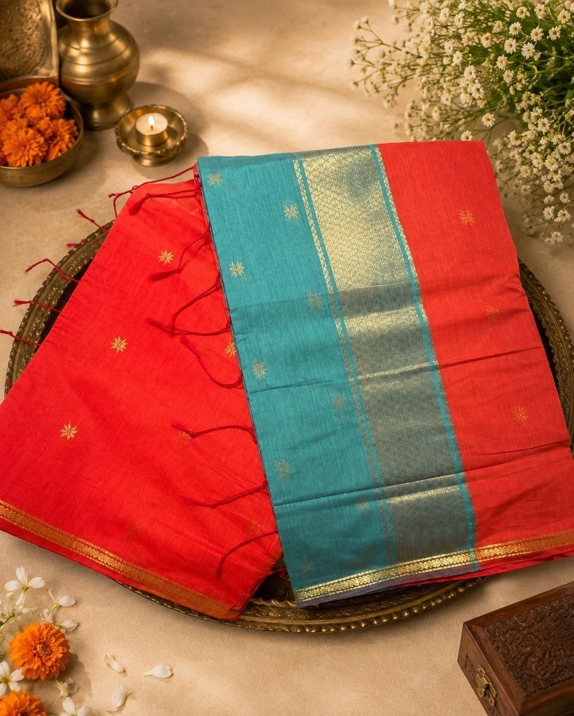 MAHESHWARI COTTON SAREE 3