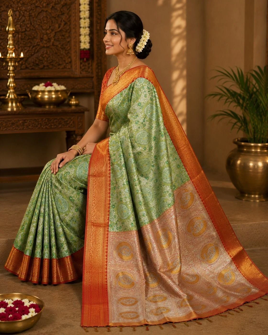 SEMI BANARASI SILK 2