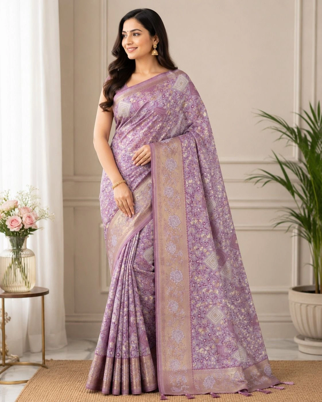 COTTON & LINEN SAREES 1